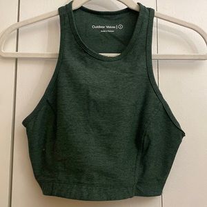 Outdoor Voices Athena Top in Green